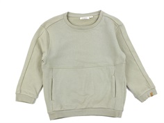Lil Atelier moss gray loose sweatshirt